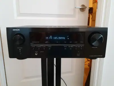 (Mint) High-Quality Denon 5.2 4K HDMI Bluetooth USB AV Receiver, View more