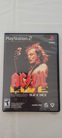 PS2 AC/DC Live Rockband Track Pack