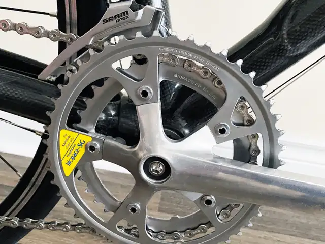 Full Carbon Aquila flat bar 2x10 Racing Road Bike Mint in Road in City of Toronto - Image 8