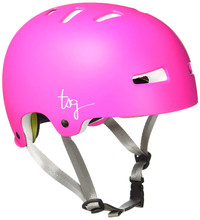 Helmet for Bicycle or Skateboard (Satin himbeereis)