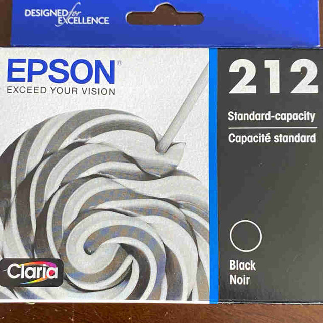 Epson black ink (212) in Printers, Scanners & Fax in North Bay