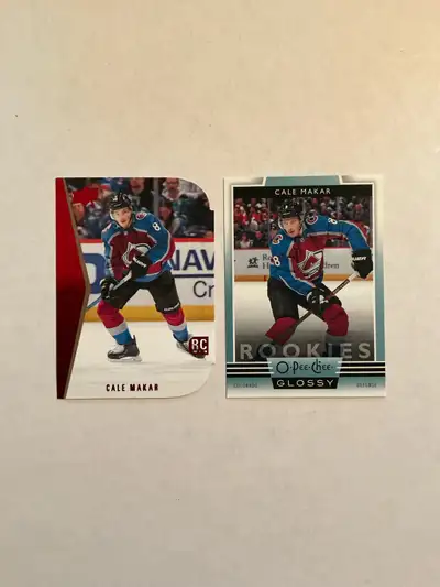 2019-20 Upper Deck Series 1 Rookie Tribute Die Cut (1) 2019-20 OPC Glossy Rookies (R-1) Both for $50...
