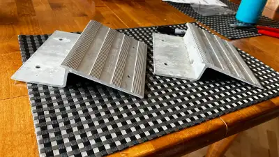 Aluminum Bike or Motorcycle Ramp Plate Kit (2 pack), View more