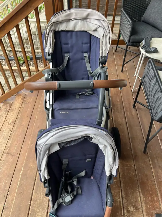 UPPAbaby Vistra Stroller 2x seats, NEW FRAME 2024! in Strollers, Carriers & Car Seats in City of Toronto - Image 5