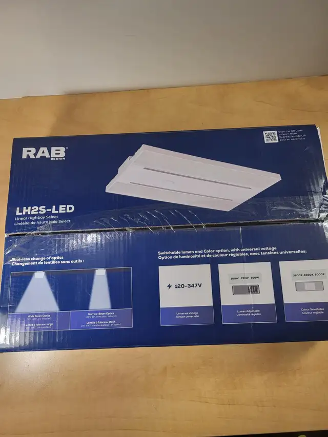 RAB LH2S-LED Adjustable Linear Highbay Select Light