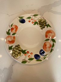 Large 15.5” Decorative Ceramic Platter / Plate