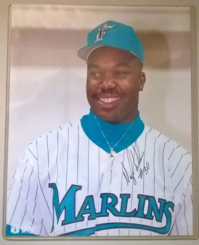 Florida Marlins Nigel Wilson Signed Autographed, View more