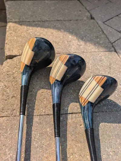 Right Handed Vintage Wood Golf Drivers, View more