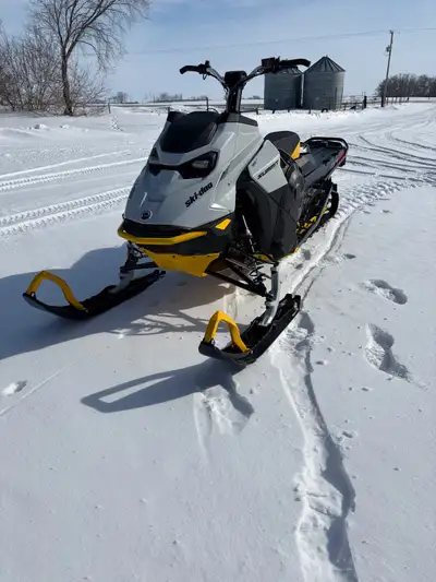 2023 summit shows as new mint shape. Always stored inside heated shop. Comes with spare belt and 1 g...