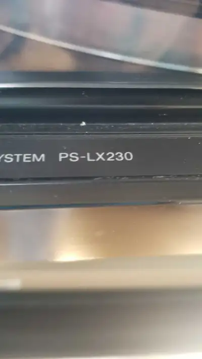 Sony PS-LX230 turntable , View more