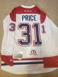 Autographed Carey Price jersey