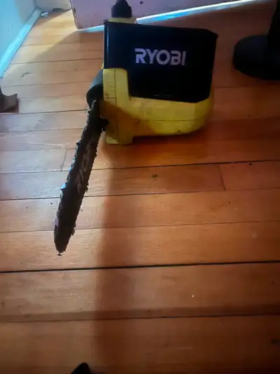 Ryobi 10’inch chainsaw, View more