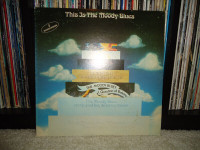 THE MOODY BLUES DOUBLE VINYL RECORD LP: THIS IS THE MOODY BLUES!