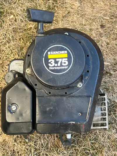 -Karcher 3.75 HP pressure washer motor -Can be used for lawnmower motor with shaft extension - power...
