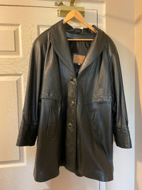 Ladies Leather coat..