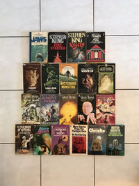 VINTAGE HORROR BOOKS