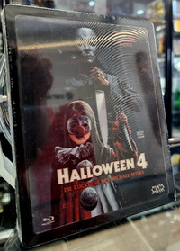 Halloween 4 (SEALED Lanticular Metalpak Blu Ray Region B)