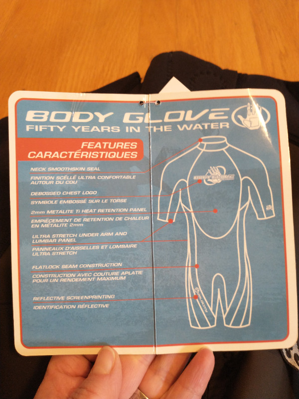 Body Glove shorty wet suit - new with tags in Water Sports in Kitchener / Waterloo - Image 4