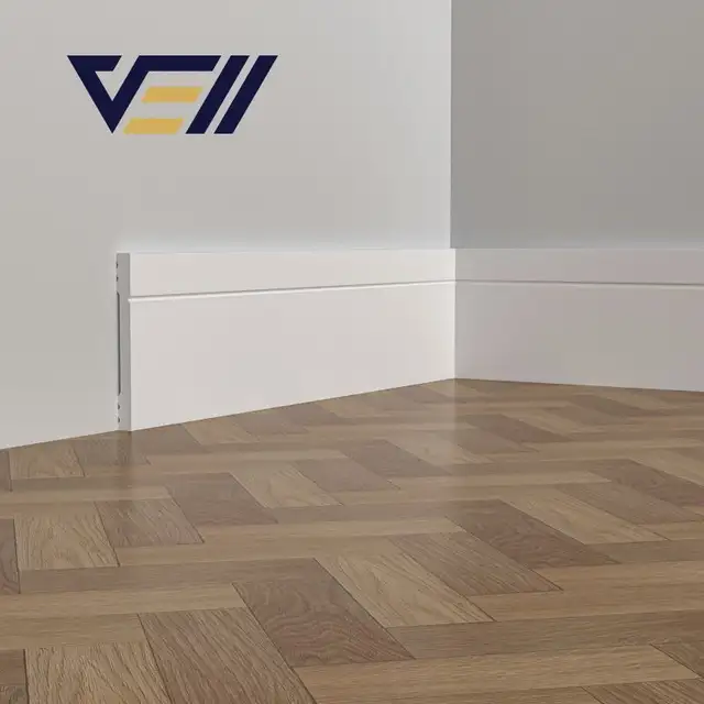  WAREHOUSE CLEARANCE! Baseboard PVC Trim Moulding – 9 ft  in Floors & Walls in City of Montréal - Image 6