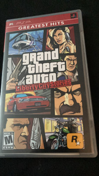 PSP GTA VICE CITY STORIES /GTA LIBERTY CITY STORIES Manuals$50