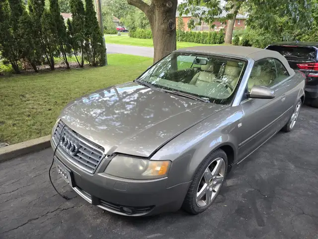 2005 Audi A4 Cabriolet 1.8T – 150,000 km – $2,900 