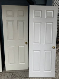 White interior doors