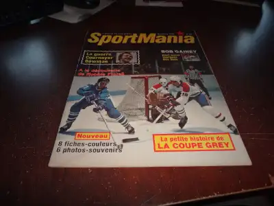 Sportmania quebec sport magazine +++ program hockey baseball, View more