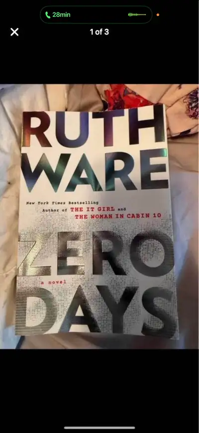 Book:Zero Days by Ruth Ware, View more