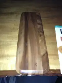 Gorgeous teak wood cutting board for sale