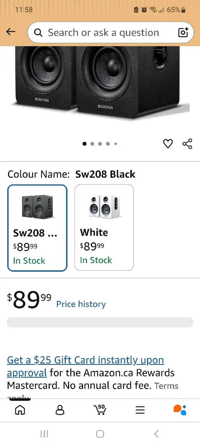 Sanyun SW208 Bluetooth 5.0 Bookshelf Speakers brand new in Speakers in London - Image 7