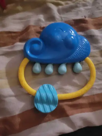 Winfun Shake 'N Slide Rattle in the shape of a raincloud. , View more