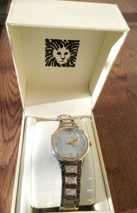 anne klein swarovski crystal watch
