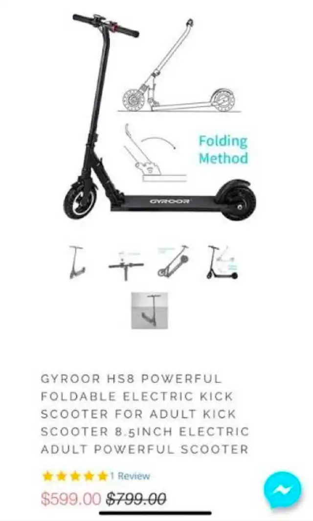 "42V" Mini Electric Scooter (BACK TO SCHOOL DEAL) in eBike in Mississauga / Peel Region - Image 9