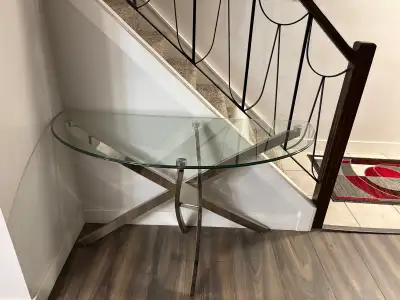 Glass Entryway Table, View more