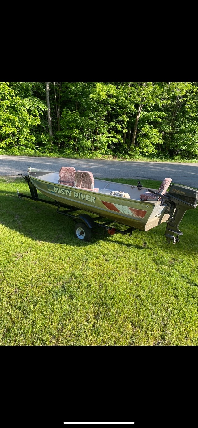 14 foot fishing boat Powerboats & Motorboats Barrie Kijiji