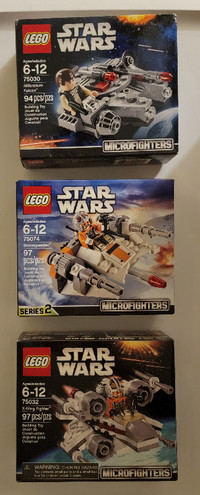 LEGO Star Wars Micro Fighters 75030 75032 75074 - NISB