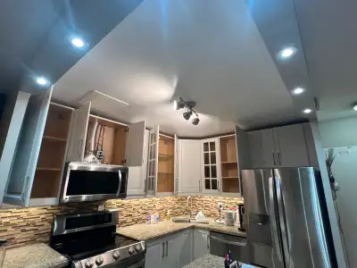 Kitchen Demolition Sale – Cabinets, Island & Countertops – MINT, View more