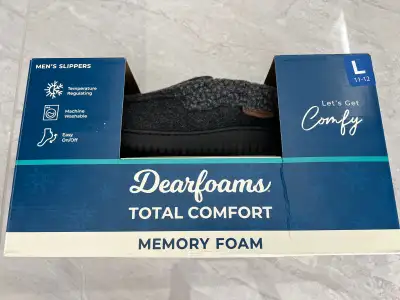 NEW Men’s Slippers -Size large (11-12), View more