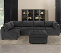 6pc Modular sectional 