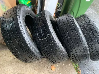 whole set price $180. we have a complete set of 4 Triangle TR777 Snow Lion winter tires. No issue no...
