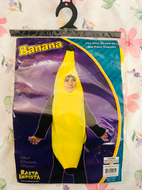 *new* Rasta Imposta Banana Child Halloween Costume (Size 3-4T)