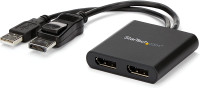 StarTech 2-Port Multi Monitor Adapter DisplayPort 1.2 MST Hub