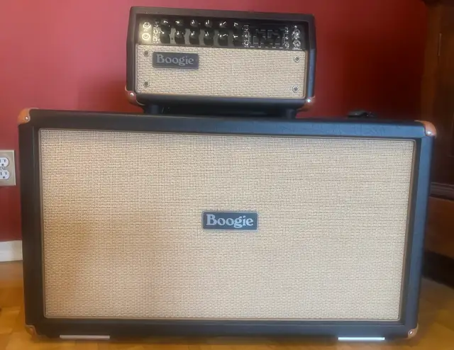 Mesa Boogie Mark V 25 w/ matching 2x12 cabinet in Amps & Pedals in City of Toronto - Image 2