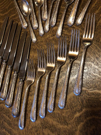 Vintage Kings Plate Cutlery 