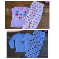 2 pyjamas 6 ans et 6/6x de marque Clément et Pekkle