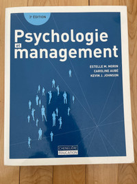 Psychologie et management 3e