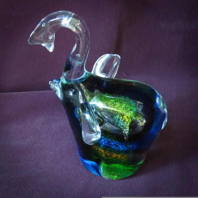 VINTAGE ART GLASS. MURANO. CZECHOSLOVAKIAN. FIGURINES in Arts & Collectibles in City of Toronto - Image 4