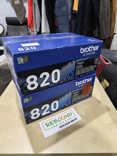 Brother TN820 Toner Cartridge - 2 Available, View more