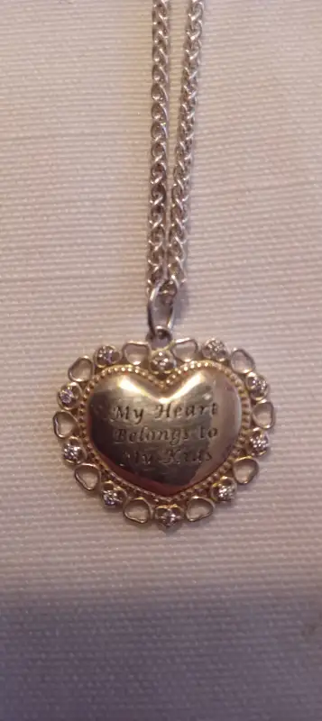 VINTAGE 925 STERLING SILVER NECKLACE, View more