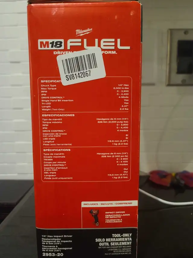 Milwaukee Tool M18 FUEL - Impact Driver in Power Tools in Markham / York Region - Image 5